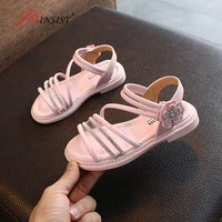 2022 childrens sandals girls princess shoes in the big boy open toe roman shoes baby sandals tide summer princess shoes