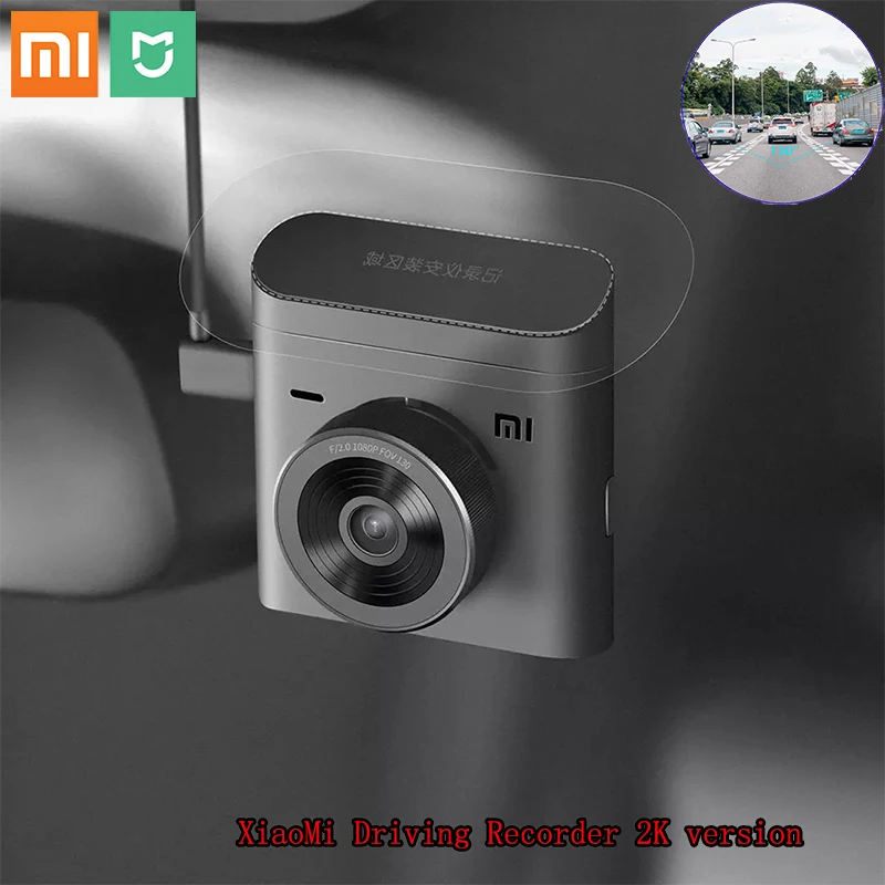 Новый Автомобильный видеорегистратор Xiaomi 2 2K 3 '񟦰P WIFI с голосовым управлением