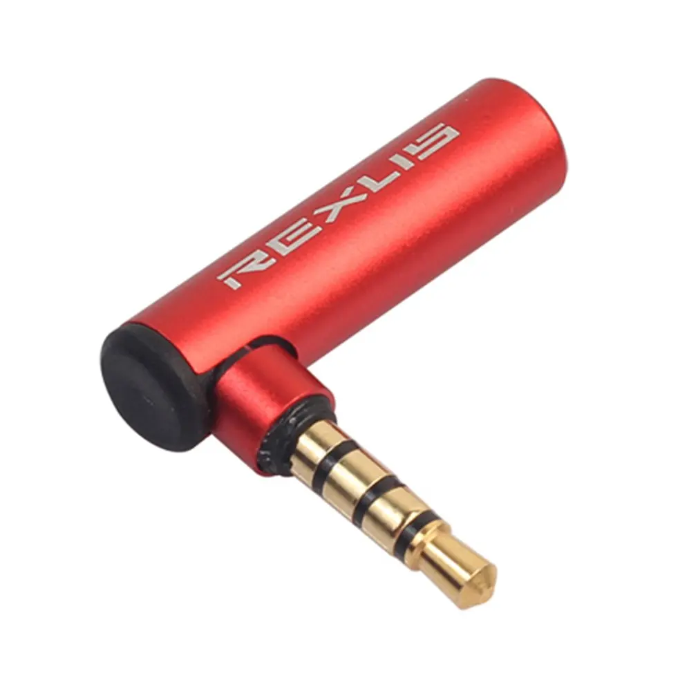 2 шт. 3 5 мм штекер для женщин 90 градусов прямоугольный адаптер разъем аудио