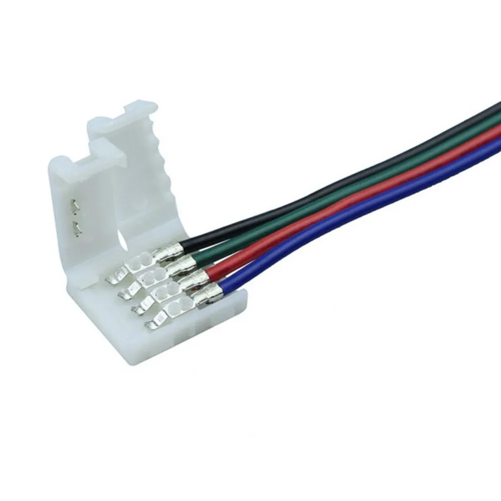 5 100 шт. детский 2 контактный 3 4 6 разъем для WS2811 WS2812B 5050 RGB RGBW светодиодная