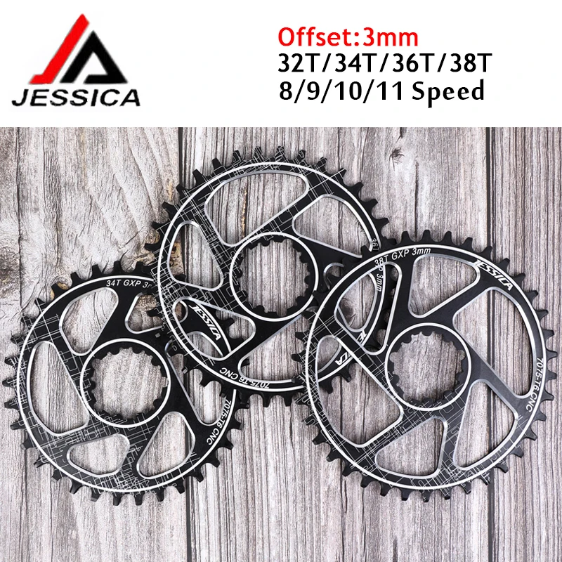 Звездочка для горного велосипеда GXP цепь узких и широких велосипедов 32/34/36/38T