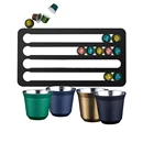 4024 шт., металлический держатель для капсул Nespresso, алюминиевая подставка, подставка для хранения кофейных капсул, подставка для Nespresso
