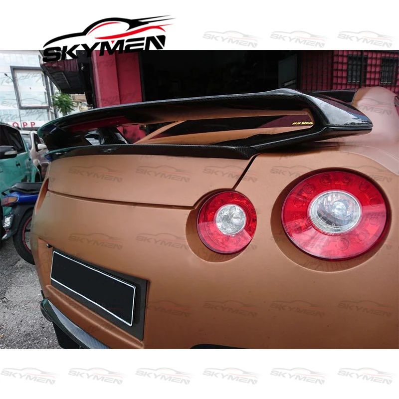 Задний спойлер для багажника Nissan R35 GTR комплект тюнинга корпуса из углеродного