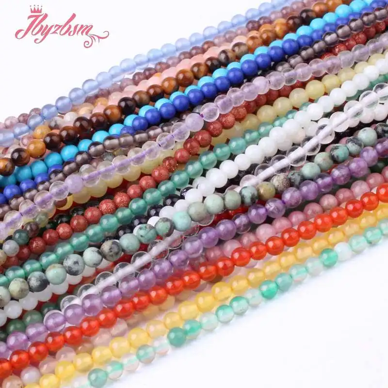 2 мм крошечный круглый Лапис Амазонит Агаты рыхлый натуральный камень бусины для