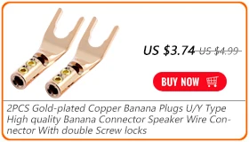 Не магнети банан Вилки Аудио Динамик Разъем клемма банан разъемы 10 шт./5 пар