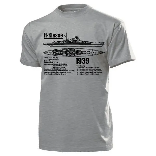 

Fashion Hot sale H KLASSE Schlachtschiff Kriegsmarine Z Plan - T Shirt #15369 Tee shirt