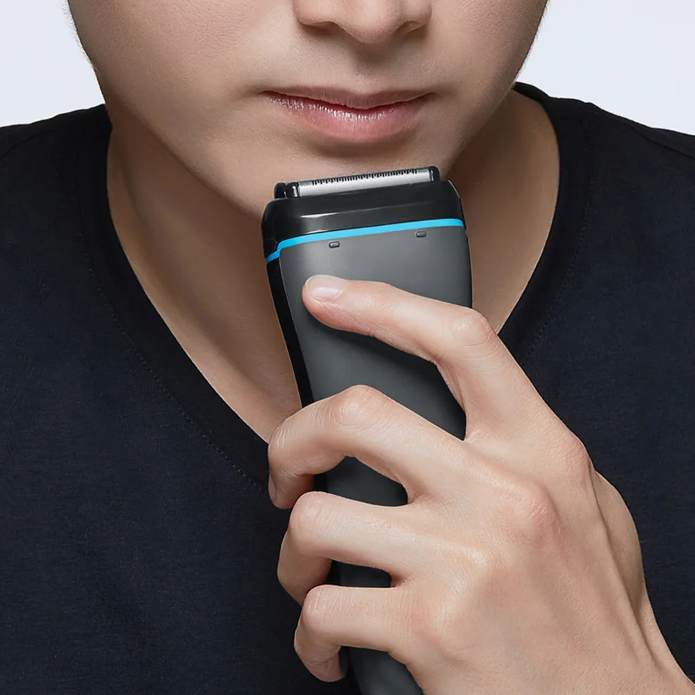 Глобальная версия электробритва Smate Мужская бритва Type C с USB перезаряжаемая