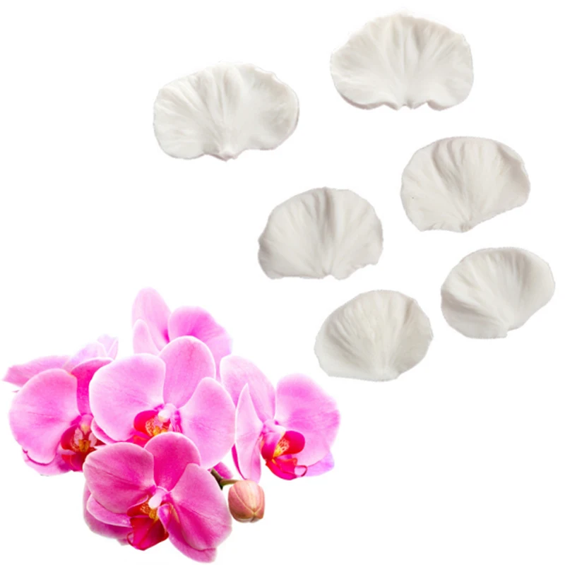 Формы для лепестков фаленопсиса инструменты украшения тортов из мастики