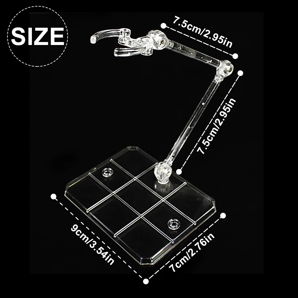 

5pcs/set Action Support Type Model Bracket Model Soul Bracket Stand for Stage Act Robot Saint Seiya Toy Figure Suit for HG 1/144