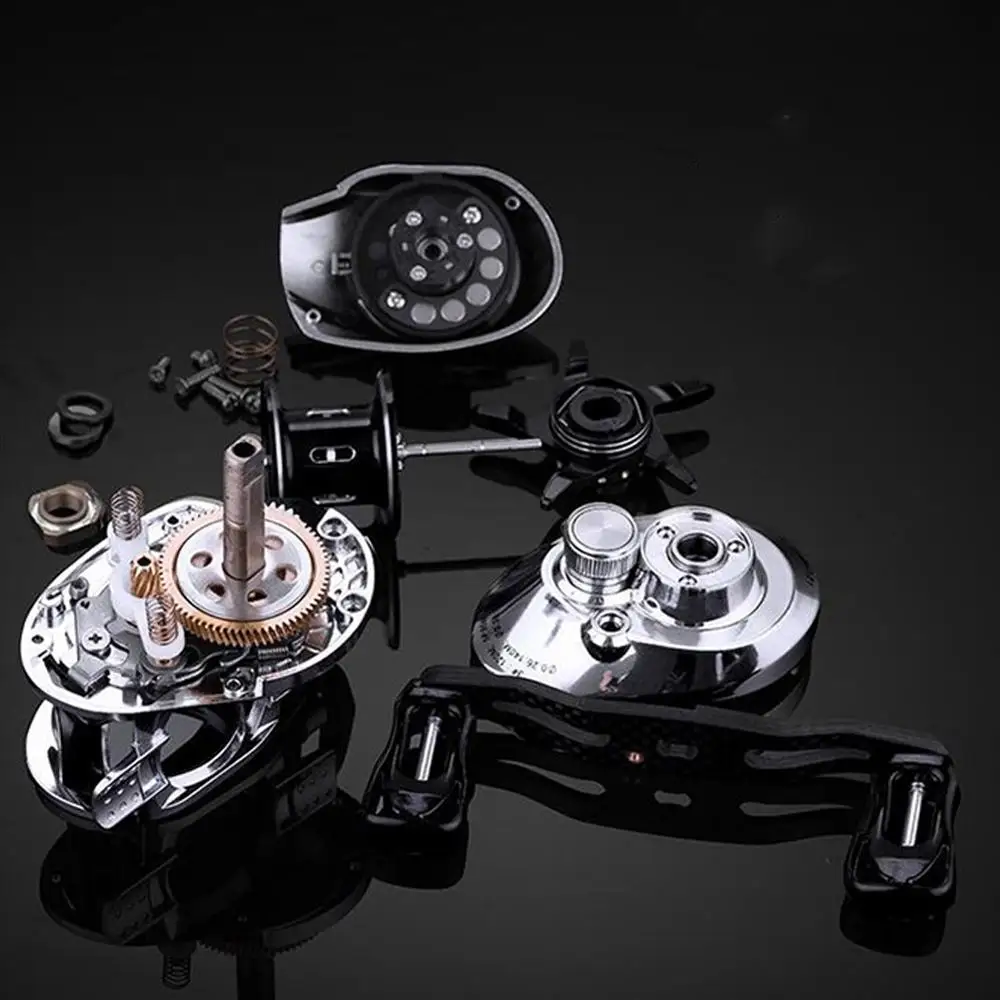 KS3000 металлическая Рыболовная катушка для литья приманки Низкопрофильная легкая