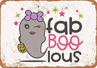 PENGNO Look Fab Boo Lous металлический настенный постер, жестяной винтажный знак для барбекю, ресторана, столовой, кафе, магазина, Декор
