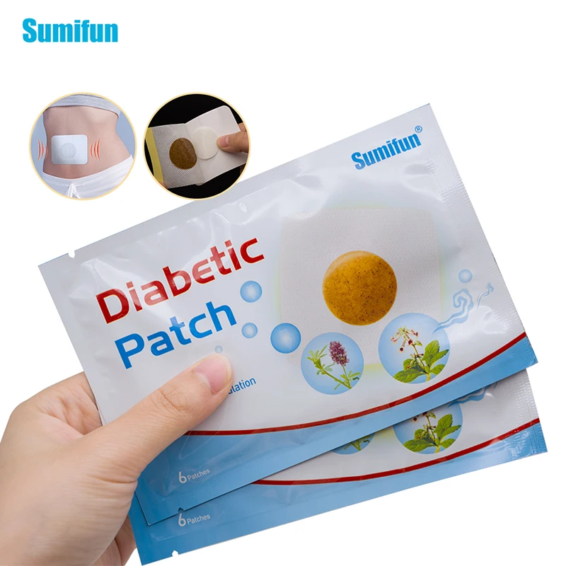 6/12 шт. пластыри для измерения сахара в крови | Красота и здоровье