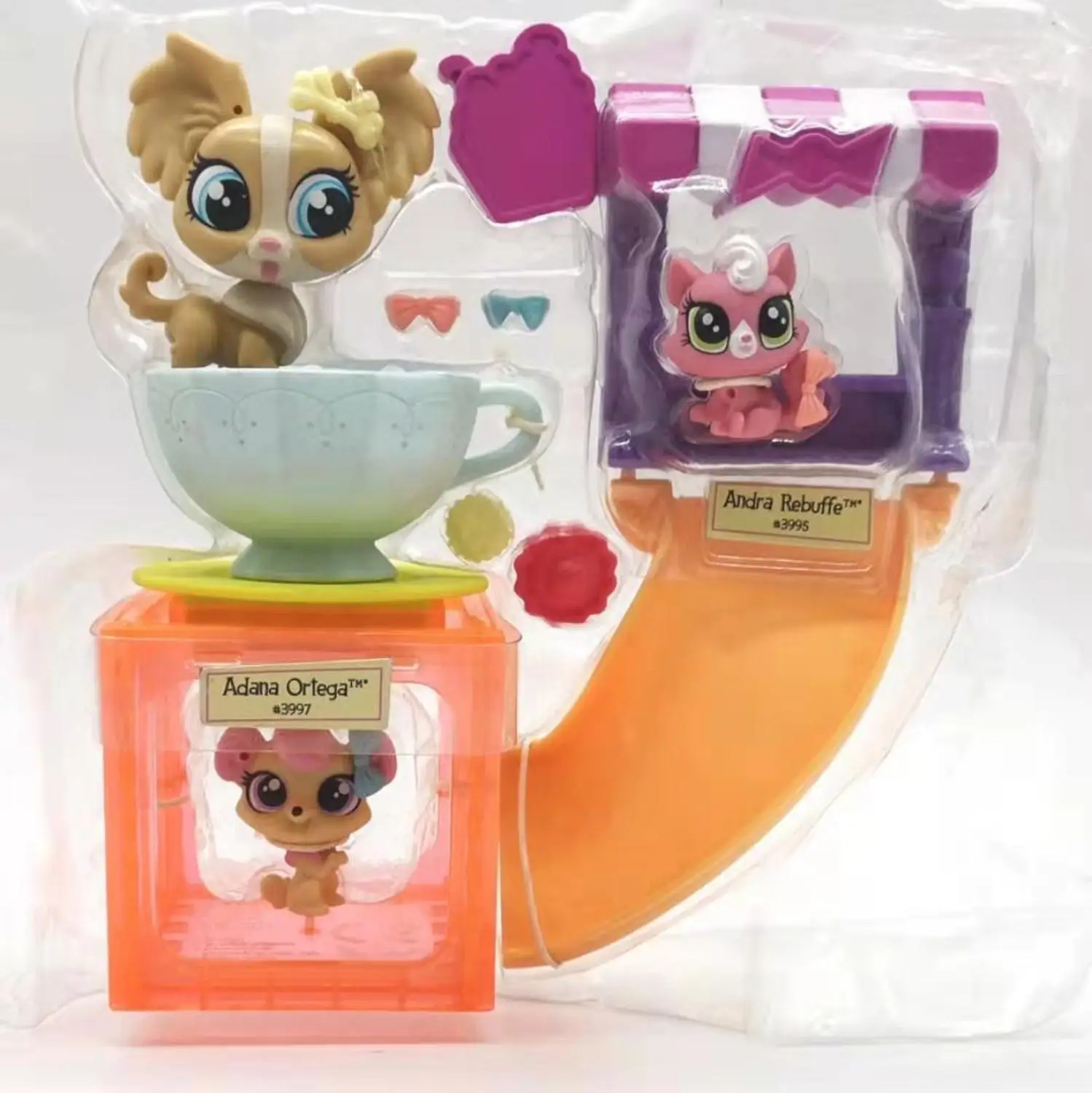LPS кошка милая кукла маленькое животное полка модель игрушки Мини собака старый