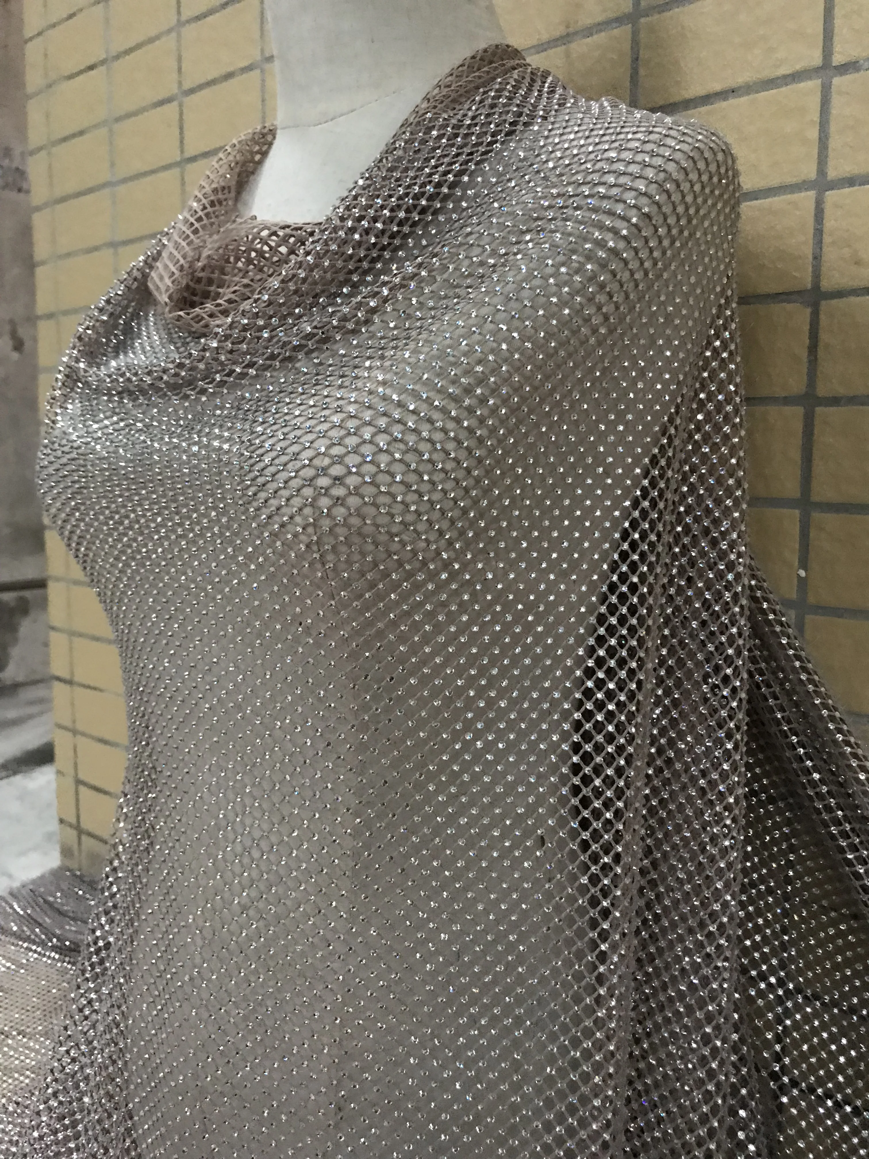 ZH 32683 новейшая нигерийская сетчатая кружевная ткань с рисунком для вечернего