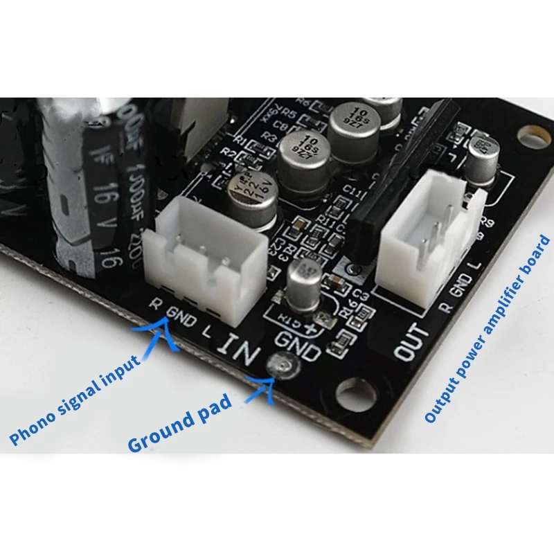 

Vinyl Record Player Vinyl Phono Preamplifier Board MM MC Phono Player Amplifier Board Phonograph Head Amplifier F10-006