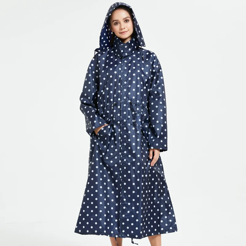 Новая модная удлиненная дождевик для мужчин и женщин тонкое пончо