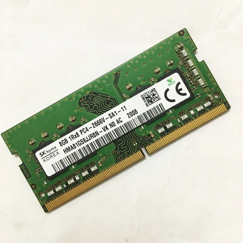 Оперативная память для ноутбука Sk hynix DDR4 RAM S 8 ГБ/4 ГБ 3200 МГц ddr4 Гб 2666 ОЗУ 4 2400 ram s |