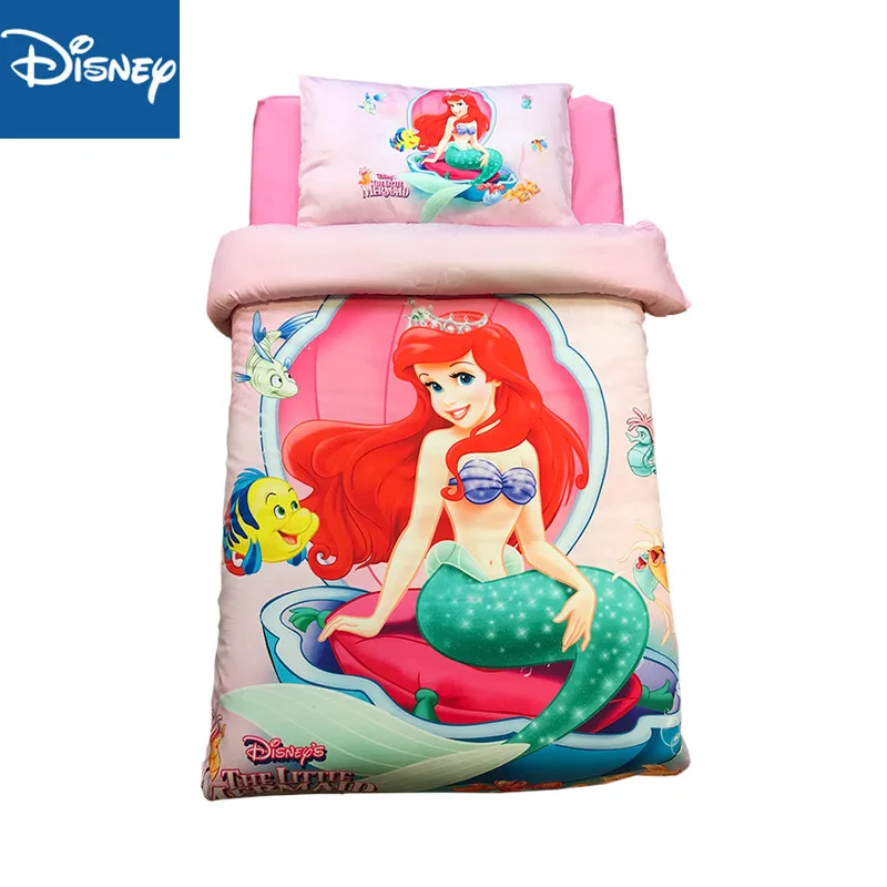 Disney Princess ariel Комплект постельного белья из 3 предметов для маленьких мальчиков и