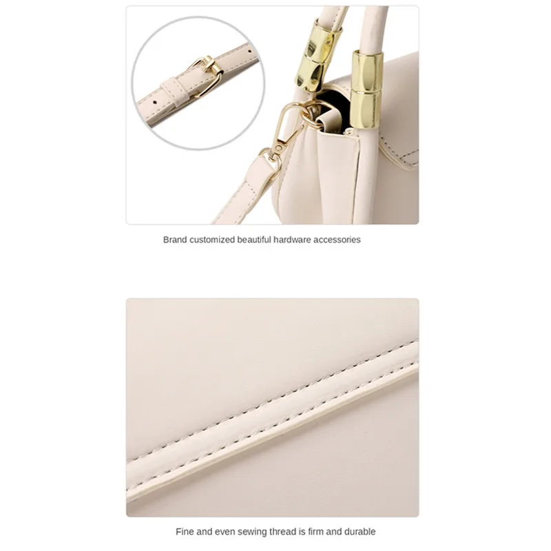 

Scarves Mini Shoulder Bag Women's Crossbody Baguette Female Handbags