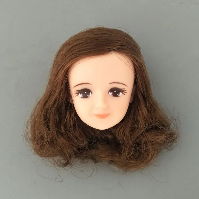 High Quality Soft Plastic Fashion DIY Dolls Head For Licca Doll Heads 1/6 BJD Doll&amp#39s Toy 1:6 Accessories Child | Игрушки и хобби