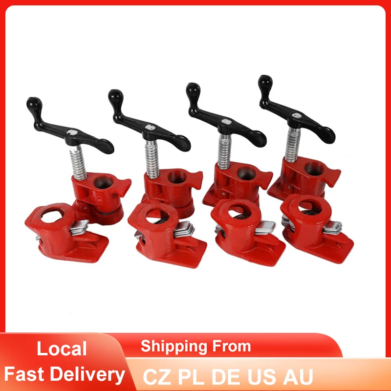 4 шт. 3/4 дюйма сверхмощный трубный зажим деревообрабатывающие деревянные