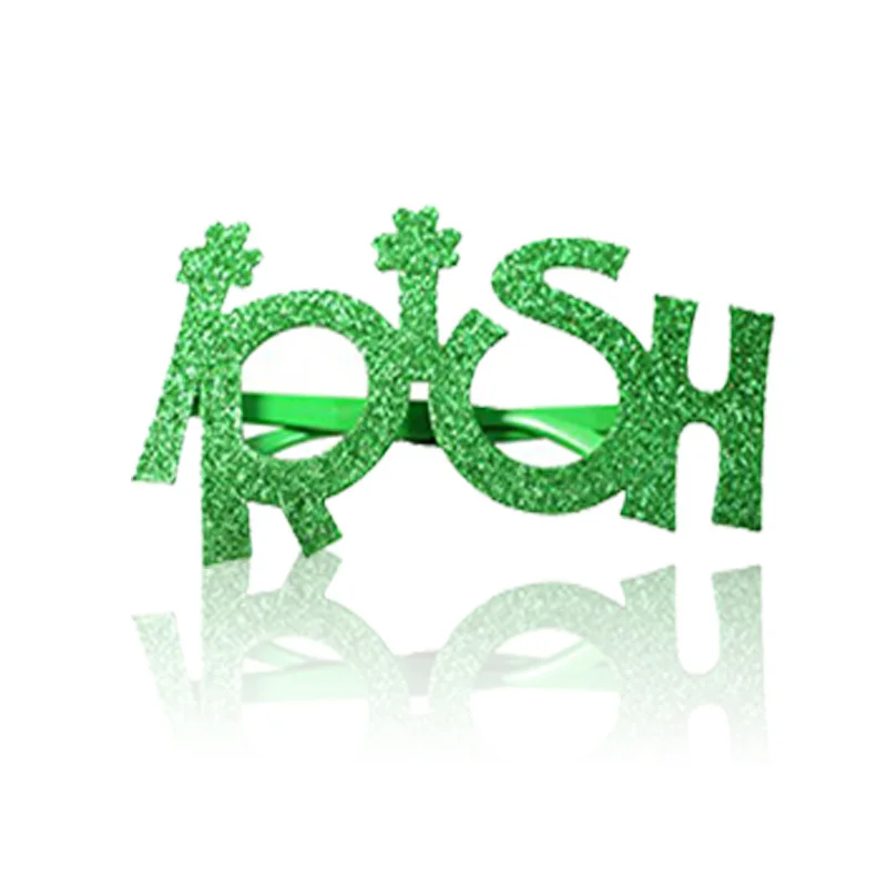 6 стилей вечерние очки кельтский День Святого Патрика Ирландия украшения