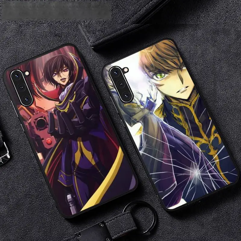 

Code Geass Anime Phone Case For Samsung galaxy S A note 6 7 8 9 10 20 31 40 50 51 71 edge plus 5G