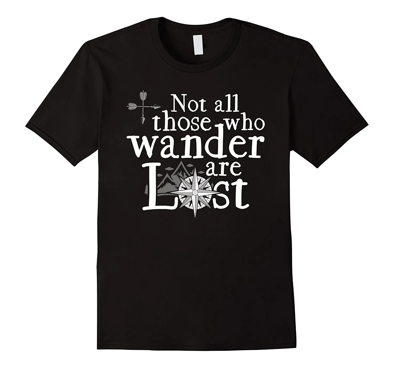 Модная футболка не для всех кто блуждает модная бесплатная доставка летняя с