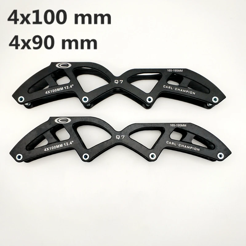 Бесплатная доставка рама для скоростных Коньков 3x110 с колесами суперзвуковая