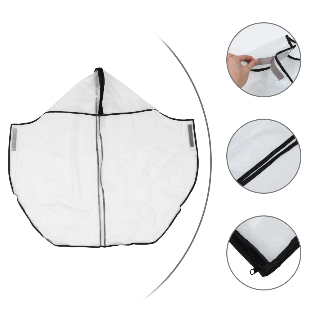 

Transparent Bag Rain Cover Waterproof Cover Carry Bags