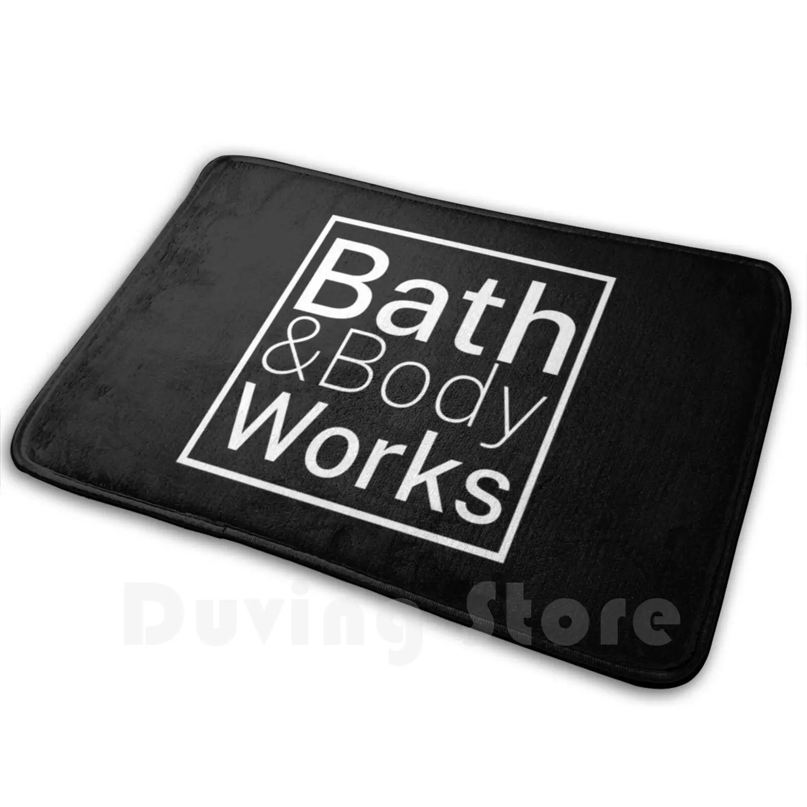 

Bat & Body Carpet Mat Rug Cushion Soft Bath Works The Shop Secret Beauty Lotion Shower Gel Beutiful Works Lotion