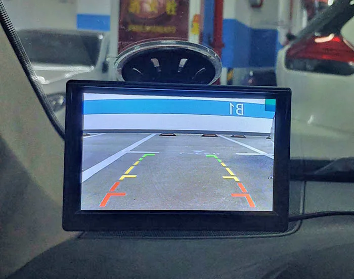 DIYKIT беспроводной " автомобильный монитор Автомобильный Фургон Грузовик парковка ИК Ночное Видение реверсивная камера заднего вида система безопасности