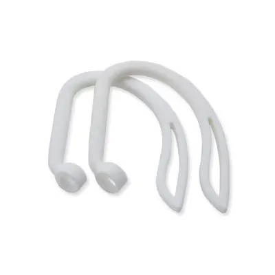 Hangrui для Airpods pro силиконовый беспроводной крючок для наушников для AirPods 3 аксессуары защита для ушных крючков спортивный анти-потеря ушных крючков - Цвет: White