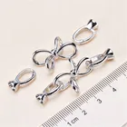 Принадлежности для изготовления ювелирных изделий, высококачественные Медные циркониевые стразы, фурнитура сделай сам, длинное жемчужное ожерелье, подвеска, аксессуары, разделители