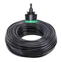 10 50 meters 47mm garden water hose w quick connector micro drip misting irrigation 14 new pvc tubing pipe greenhouse
