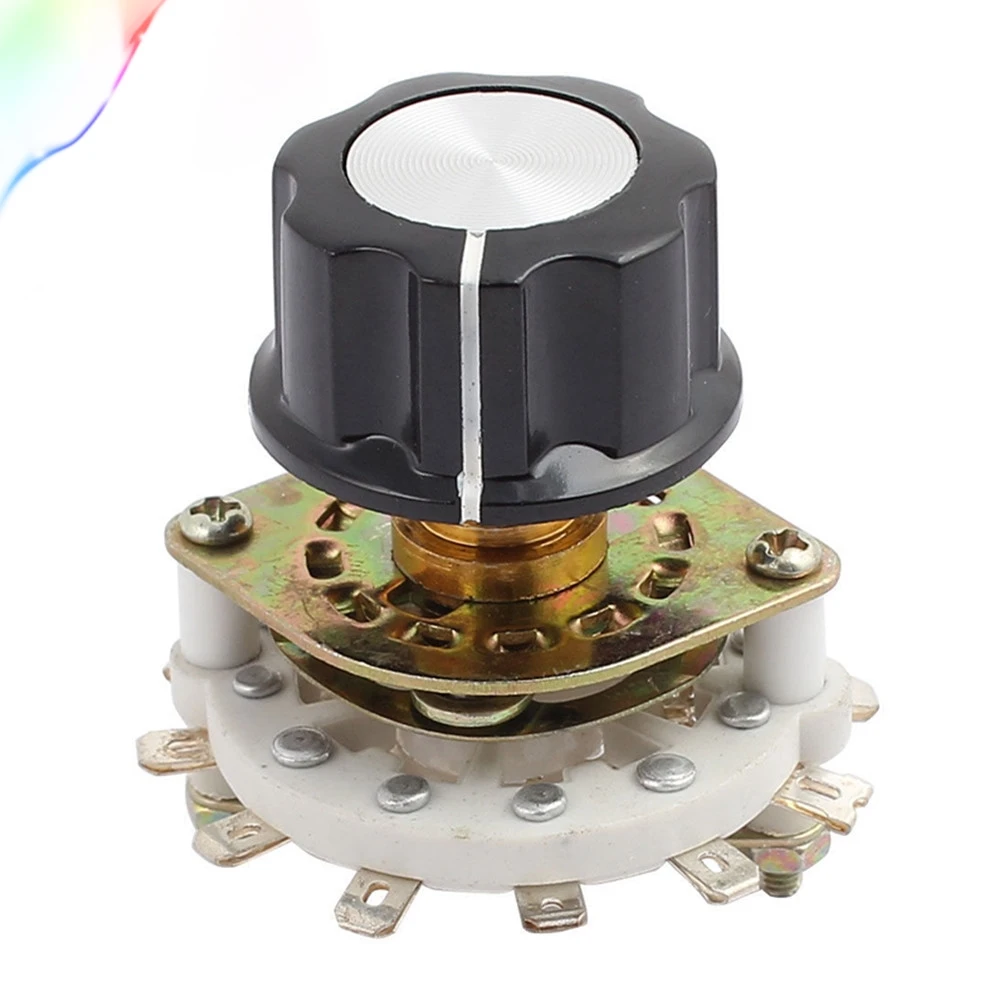 

Uxcell поворотный переключатель KCZ2*5 черный пластик 6мм