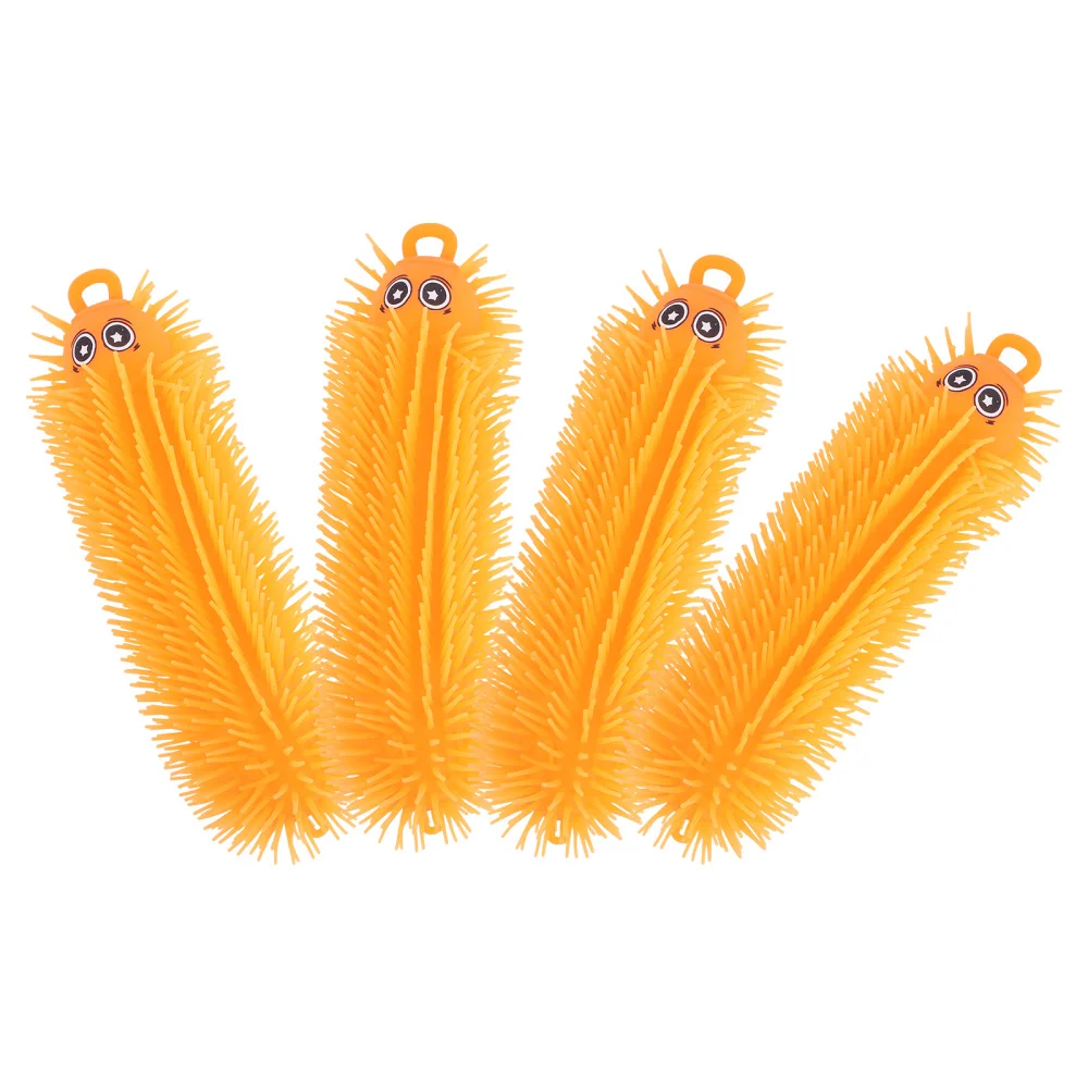 

4PCS Luminous Caterpillars Toys Toys Kids Baby Squeeze Toys