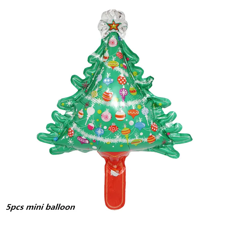 5pcs mini balloon 10 шт./партия Новые Популярные 10 дюймов зеленый красный воздушный шар Рождество матовый латексный ксеноновый надувной Свадебный день рождения декоративные шары - Цвет: 5pcs mini balloon