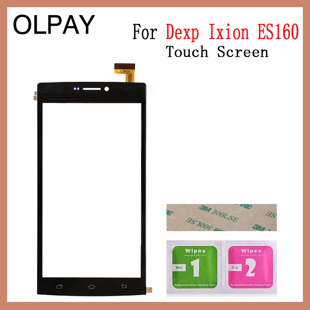OLPAY 6,0 ''сенсорный экран для DEXP Ixion ES160 сенсорный экран дигитайзер Панель переднее стекло объектив сенсор инструменты Бесплатный клей+ салфетки