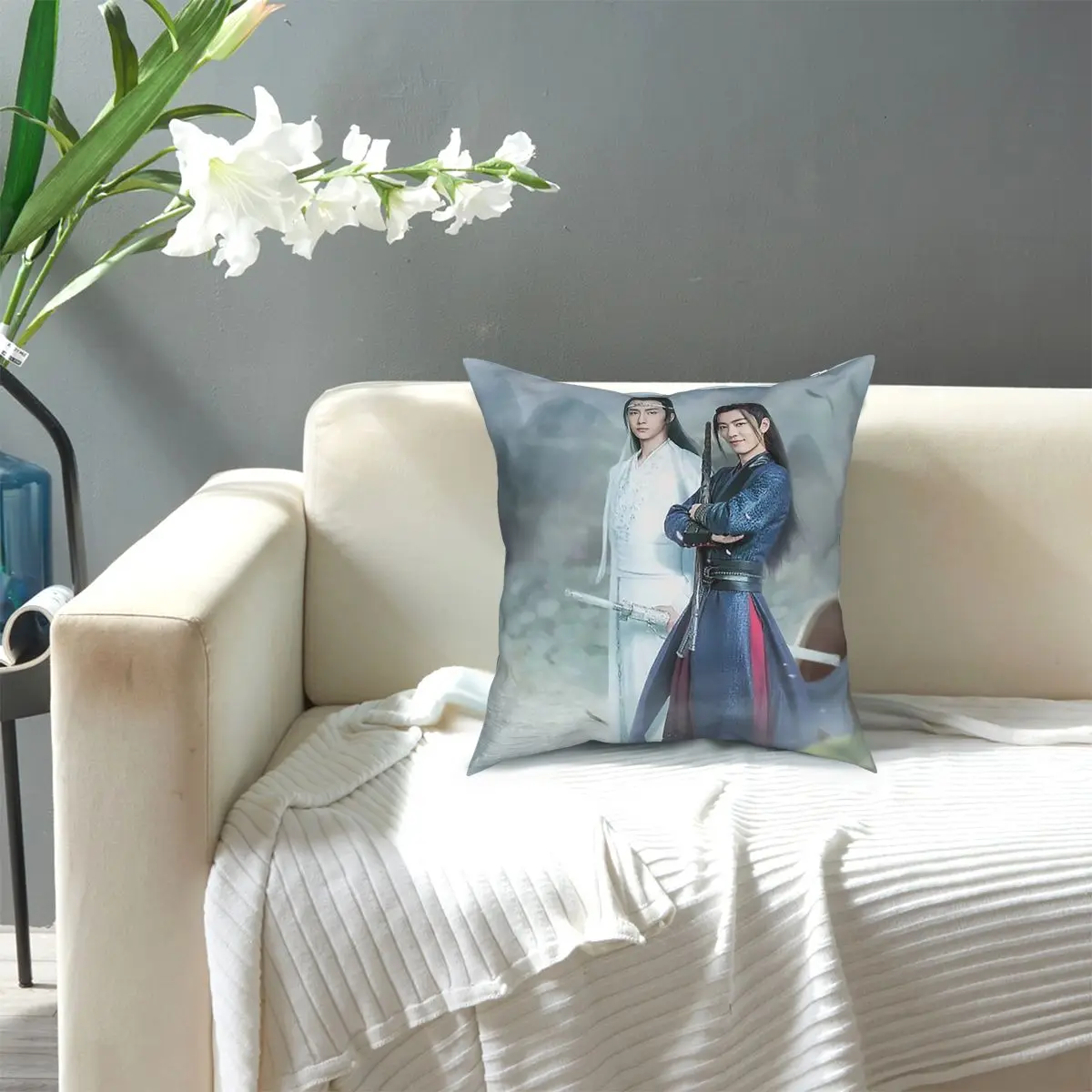 

The Untamed Print Art Square Pillow Case Polyester Decorative Pillow Custom Pillowcover Home Decor