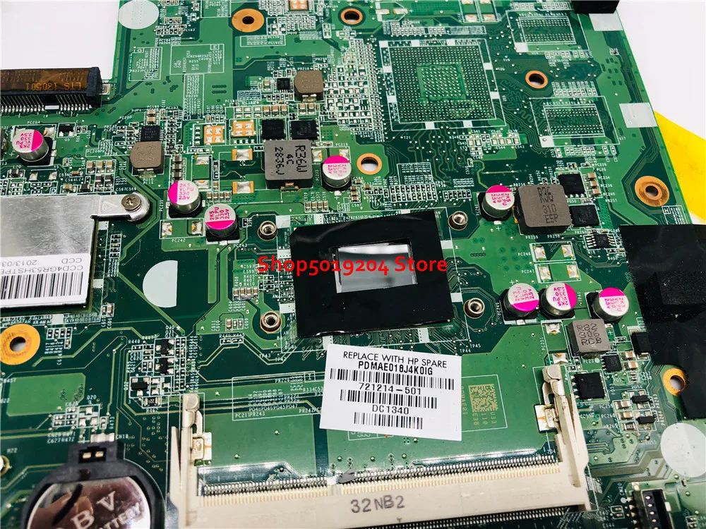 721214-501 721214-001 721214-601    HP Pavilion Sleekbook 14 14-B       I3-2375M