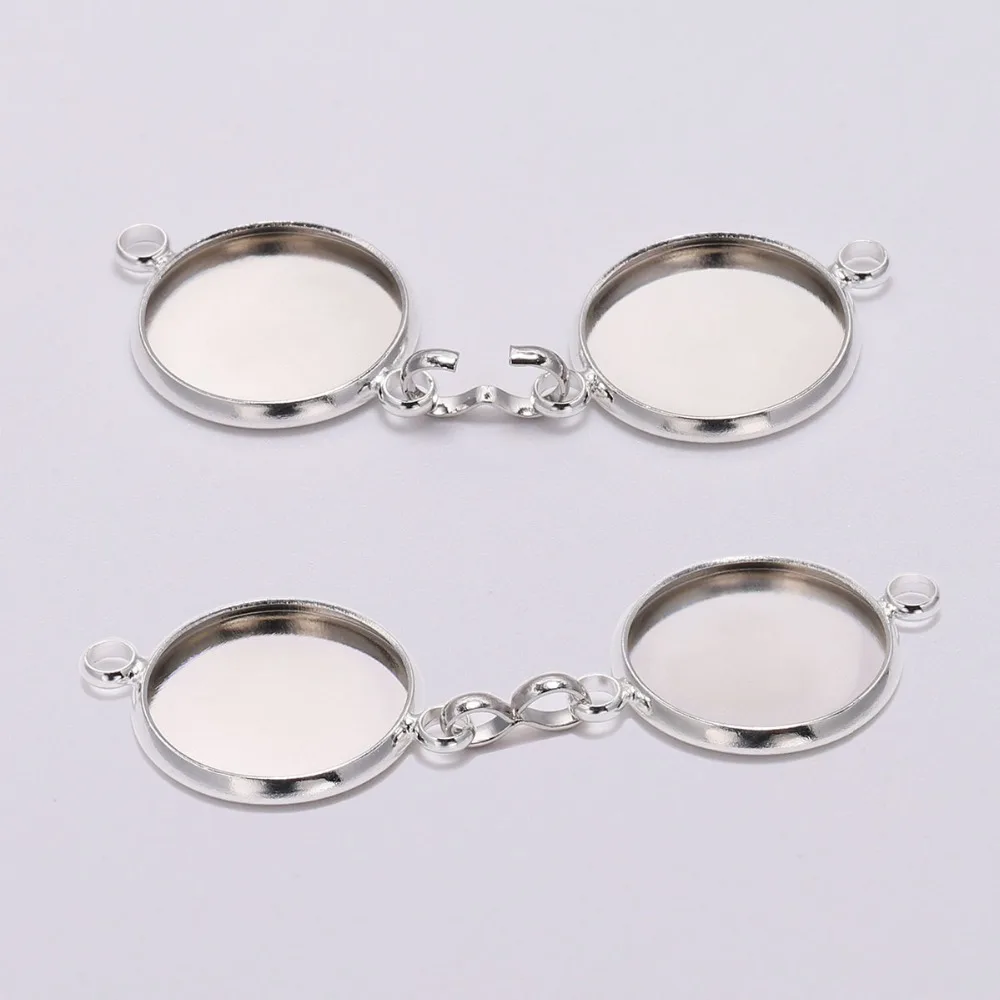 100 шт./лот Золотые разъемы для ювелирных изделий аксессуары изготовления