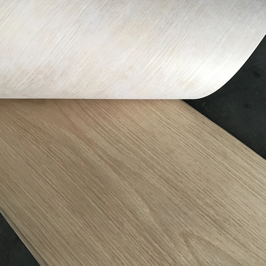 Деревянные виниры из белого дуба (C.C) шпон для стола напольное покрытие мебель