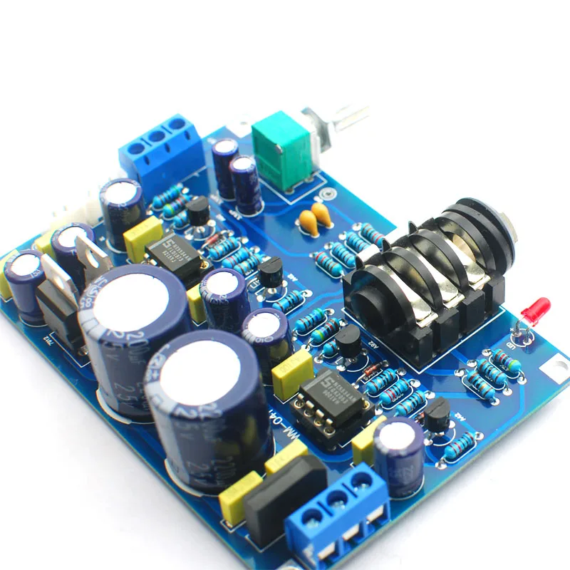 Hifi усилитель для наушников комплект сделай сам наборы двойной Ne5534 английская