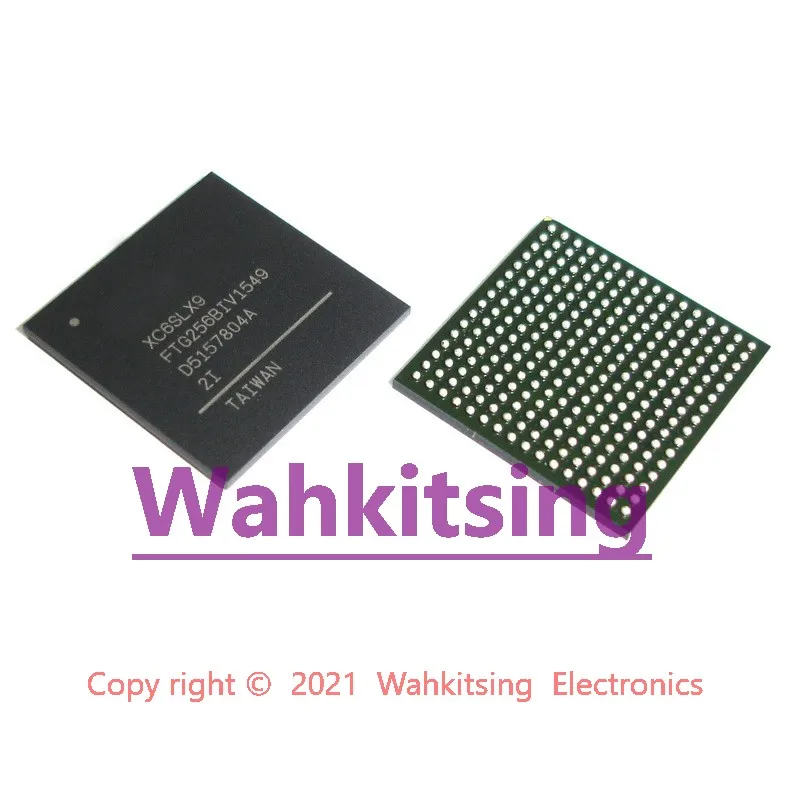 1 шт XC6SLX9-2FTG256I FPGA BGA256 Spartan-6 LX семейство 9152 ячеек 45 нм (CMOS) Технология 2 в 4-контактный