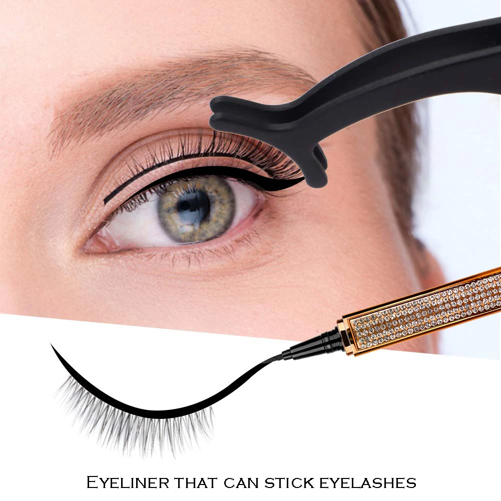 1 шт. Волшебная самоклеящаяся подводка для глаз ручка без клея магнитная