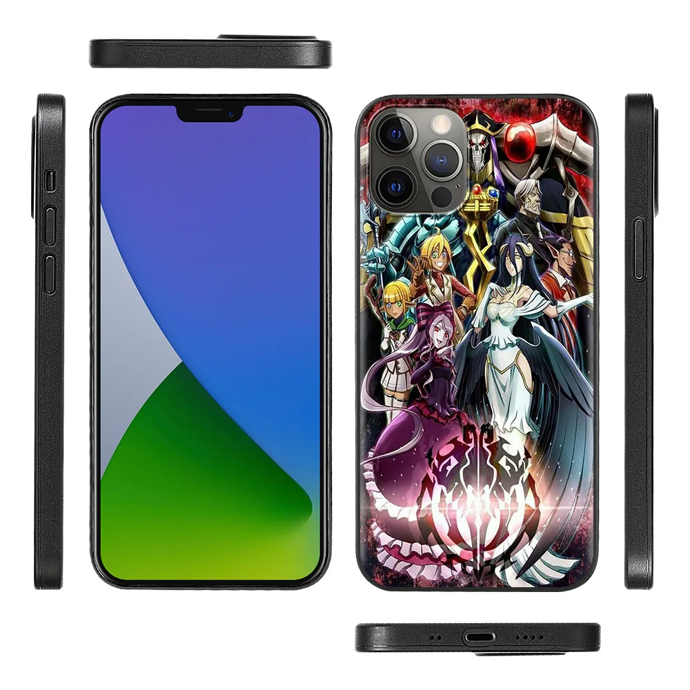 

Overlord Phone Shell For iPhone 12 11 Pro Max XR XS X 7 8 Plus SE Cover Case Capa Guscio Fundas