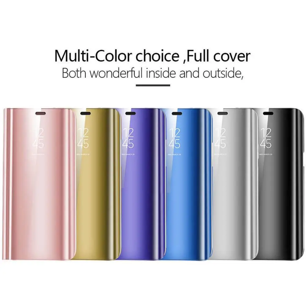 case on honor 8s cover smart mirror flip For Huawei 8 s honor8s KSE-LX9 KSA-LX9 stand honer 5.71'' |