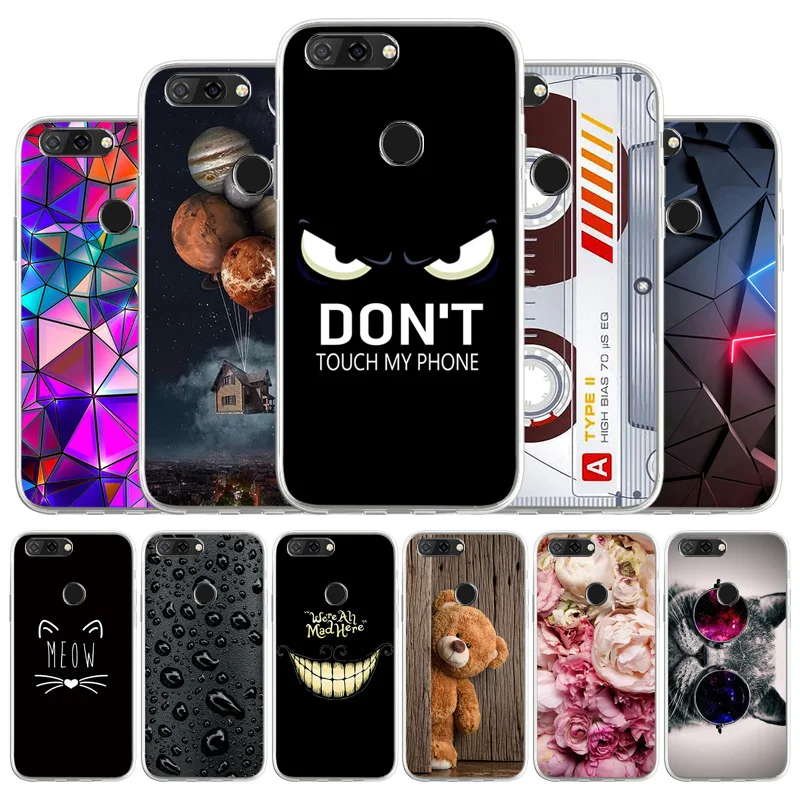 

TPU Case For ZTE Blade V9 Vita Cases Silicon Phone Capas On ZTE V9 Vita Blade V 9 Vita Cute Pattern Soft Painted Bumper