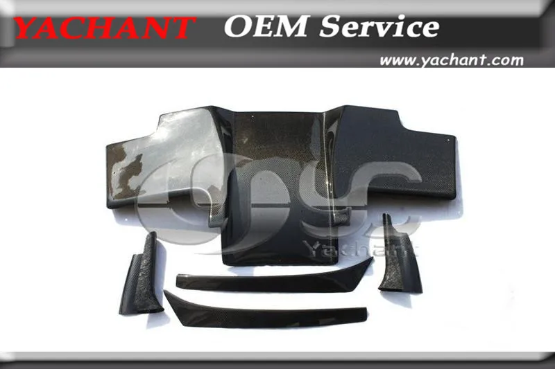 

Carbon Fiber RE Pro Style Rear Diffuser with Blade 5 pcs Fit For 1992-1997 RX7 FD3S